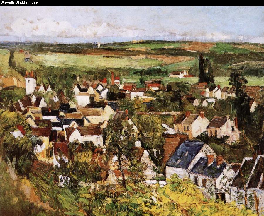 Paul Cezanne village panorama